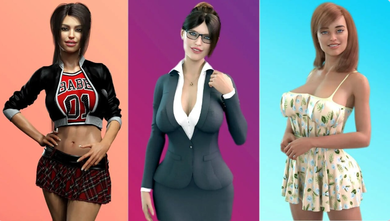 [欧美/3D/汉化/SLG游戏]爱的诱惑 Temptations of Love 3.0 AI汉化版+欧美动态双端SLG游戏+8G
